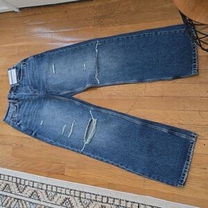 ARIZONA JEAN CO WOMEN'S JUNIORS SIZE BLUE SKATER JEANS SIZE 1